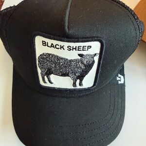 Goorin Black Sheep Black Trucker Hat